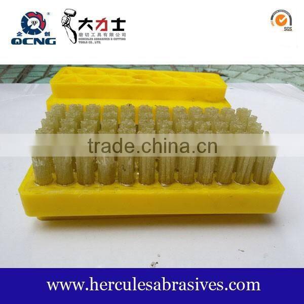 L140 diamond fickert abrasive brush for granite antique polishing