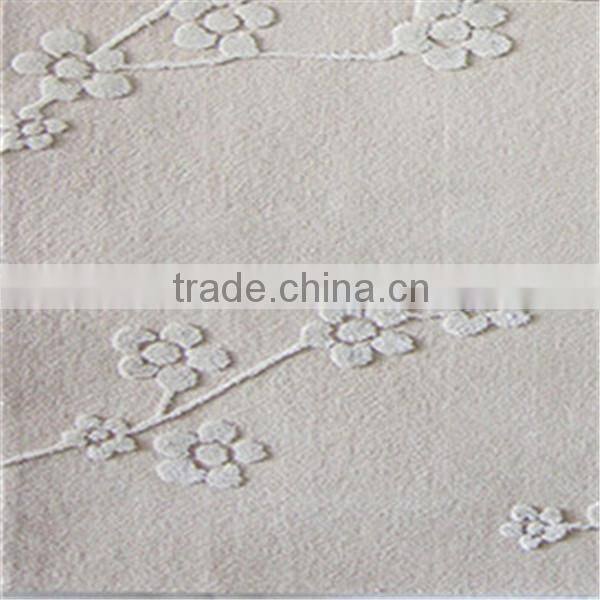 Hot sale plain polyester material cheap carpet and rugs