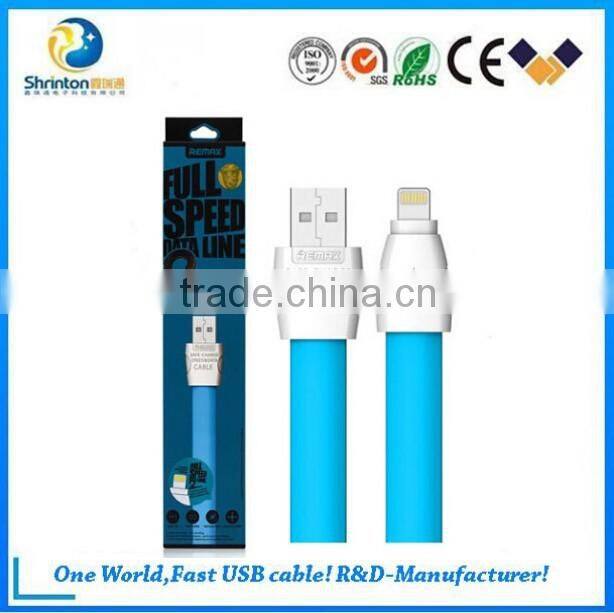Remax Fast Speed USB 2.0 sync data cable flat cable