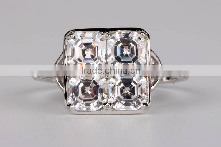 2015 Best Selling Jewelry In Dubai Silver Ring Big Stone