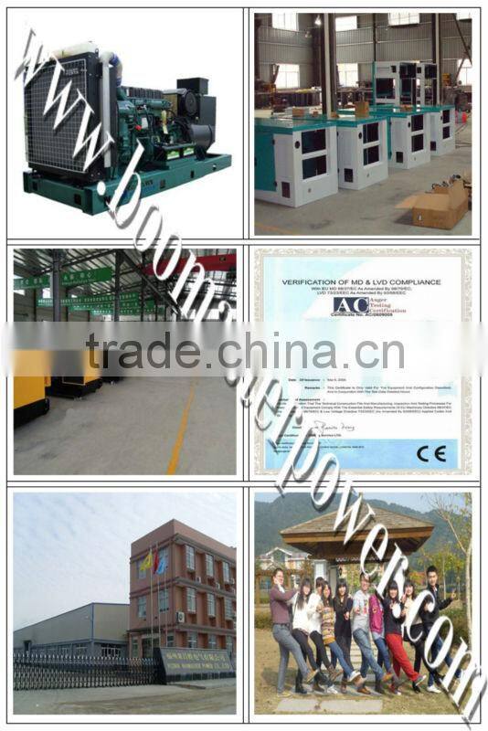 Explosion models 85kva Volvo diesel generator workstation