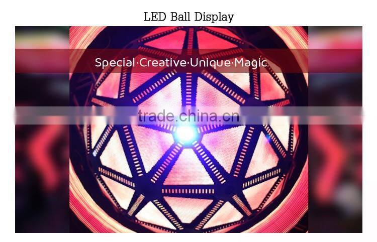 Top quality stage led screen led flash disco maigc ball light for concert