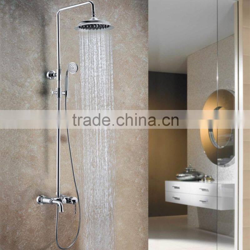 Classical Range Chrome Plated Wall Mounted Shower Set