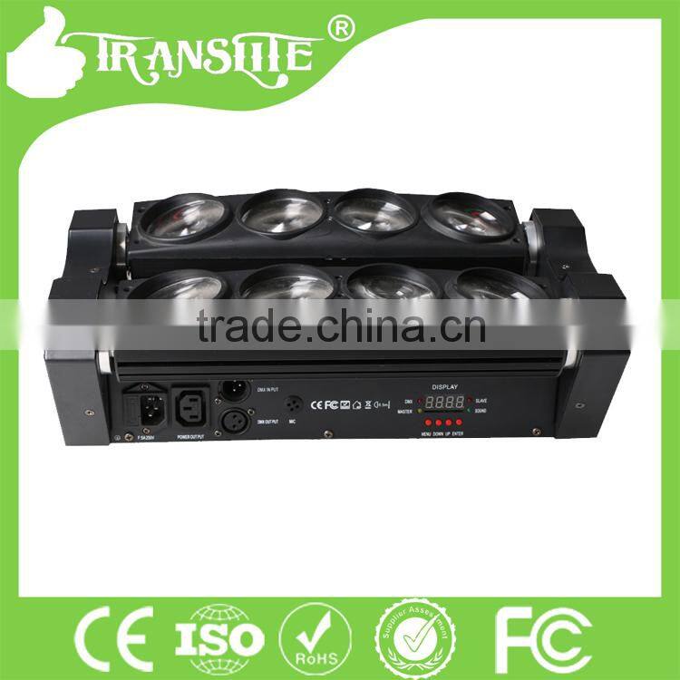 stage uplight led spider beam moving head light wireless dmx control Double tile rotation sharpy beam spider light