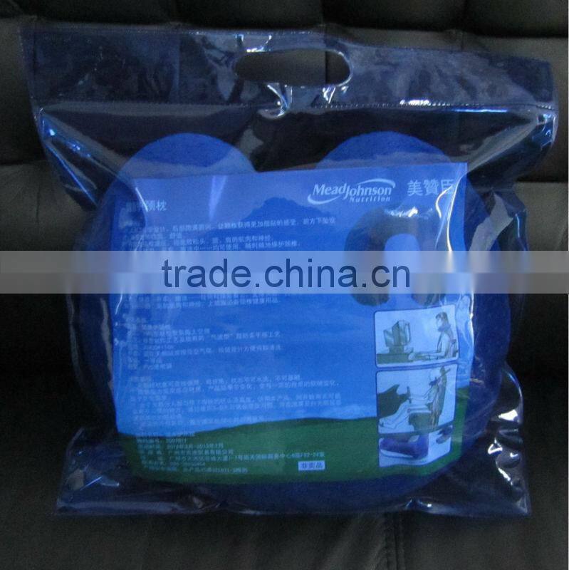 5-star shape memory foam nap pillow for office sleep pillow