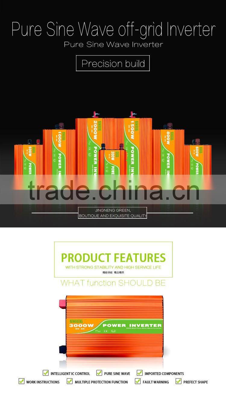 3kva 12v 24v 48v solar power inverter high power pure sine wave inverter