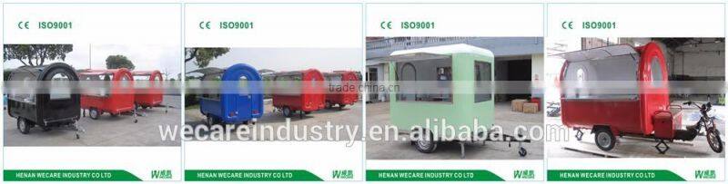 Portable food selling use mobile kitchen cart/truck