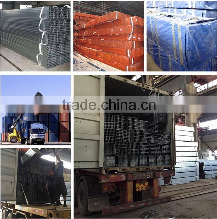 Galvanized steel pipe price per ton / Asian tube made in China
