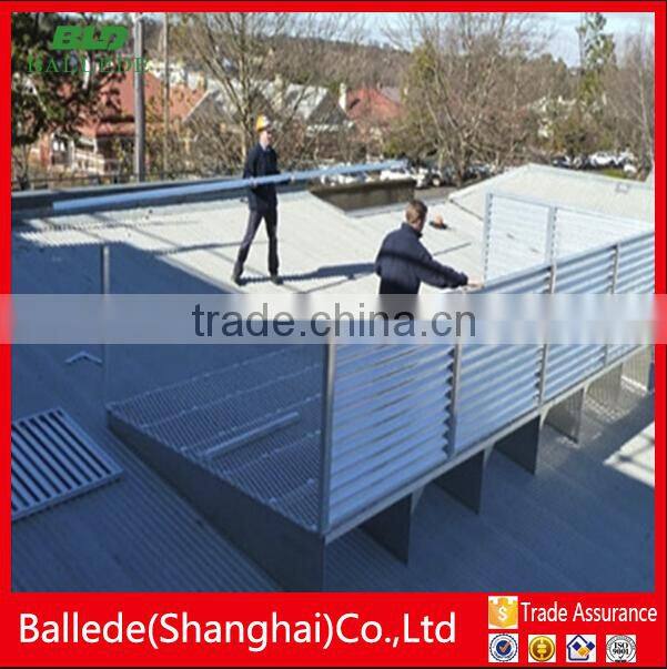 prefabricated modern type aluminum cast fence