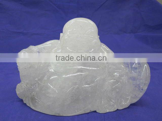 Crystal carved budda