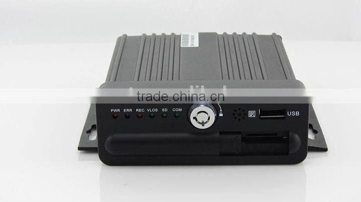 4ch hd sdi mobile dvr with password managerment and data lost alram recorder