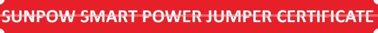 SUNPOW OEM/ODM Auto Starter Smart Power Jumper