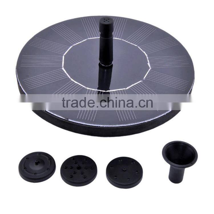 Solar powered Pump Garden Water Fountain Decorative Water Fountains