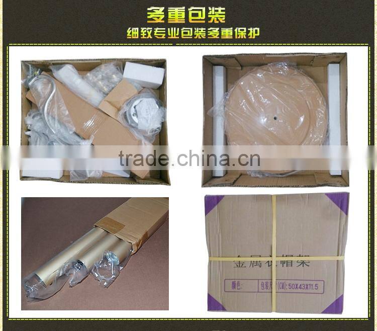 Y-8022 gold coat racks /Gold Plating Acrylic crystal ball