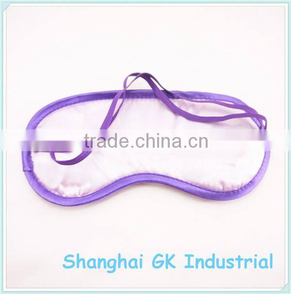 High quality Lavender Satin Eye Mask