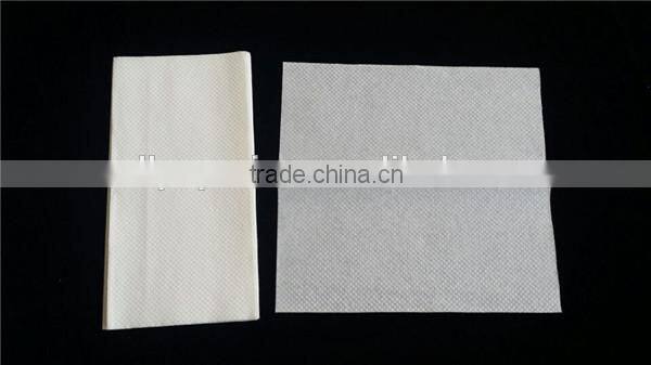 Blue single fold hand paper towel