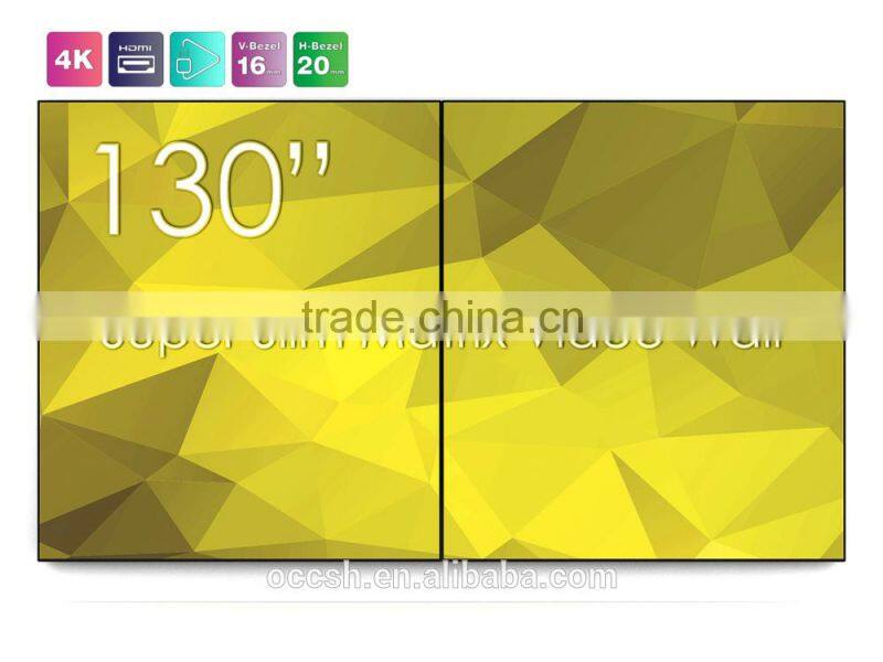 Swedx Matrix Wall 65 Inches Advertising Display Screen Digital Signage Remote Control