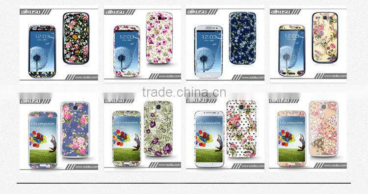 2013 removable skin vinyl for iphone4 with 3m material