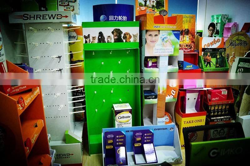 Goodmate Full Colour Printing Retail Store Product CDU/PDQ for Skin Care Products