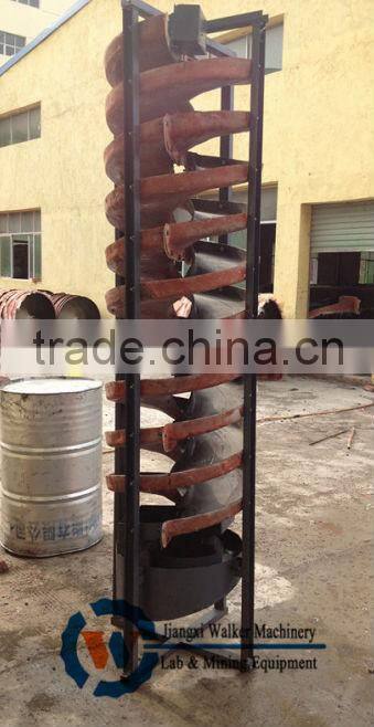 lab spiral chute design, laboratory mineral separation equipments
