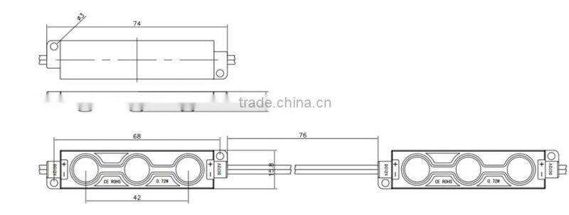 Ce Rohs 3 5050 led letter lighting for Alpabet Letter