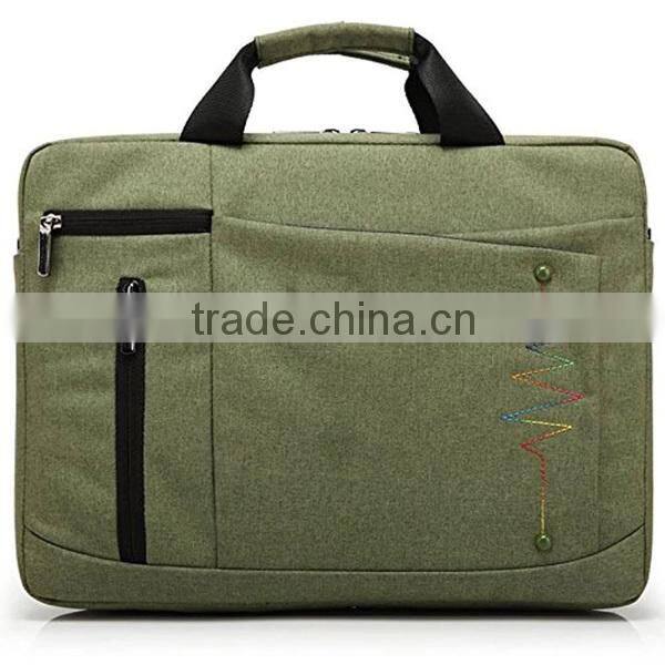 New Style Polyester 15.6 Inch Unique Wave Bubble Foam Padded Man Laptop Sleeve Bag Briefcase Carrying Single Shoulder Bag