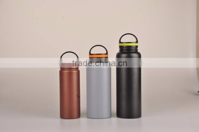 Everich Standard Mouth Double Wall Vacuum Stainless Steel Sports Bottle