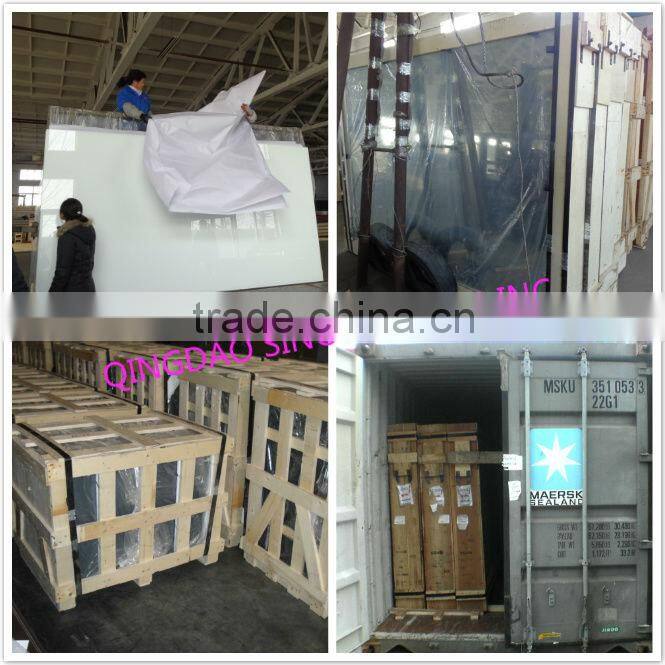 Bathroom use glass from China! 1.1mm-8mm AG glass