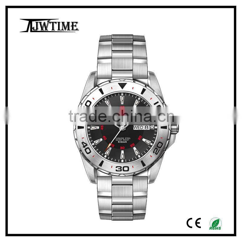 china supplier relojes fashion stainless steel watch,quartz watch hot new products for 2016 dive watches for men