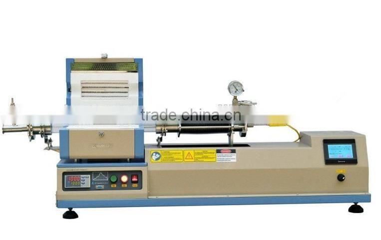 1000C Max Slideable RTP (4'' OD) Tube Furnace with Rapidly Heating & Cooling CVD growing graphene and carbon nanotubes