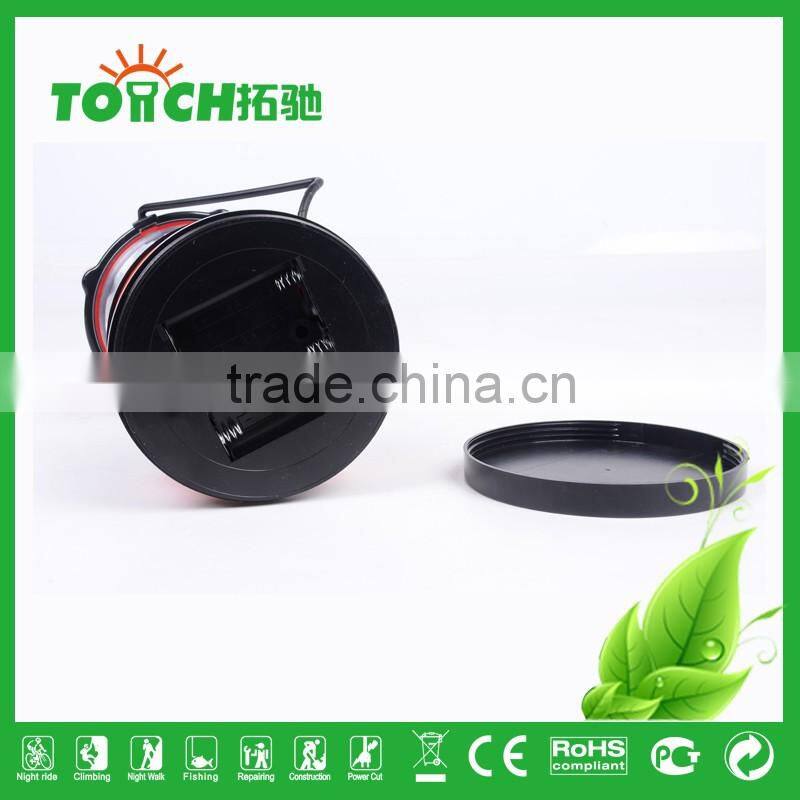 Solar Energy Lantern Outdoor Lamps 4*AAA Dry Battery CFL Light Hiking Torch Emergency Lights