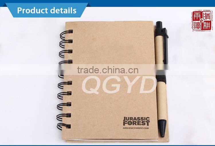 paperboard small mini notepad with pen