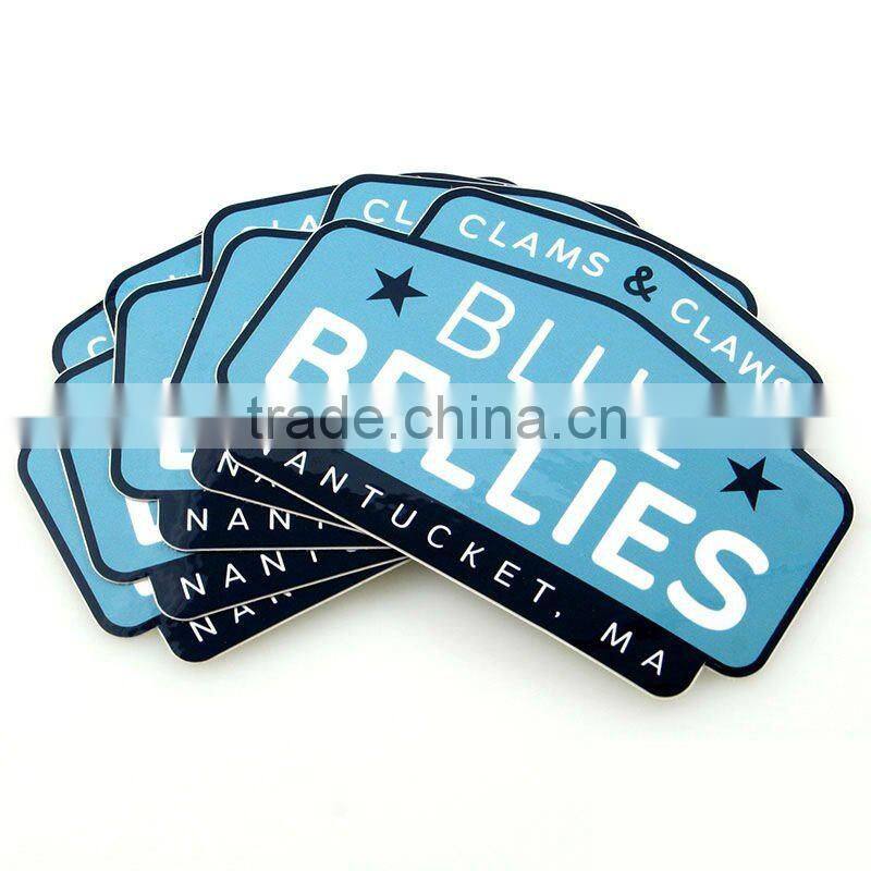 Fashion Customized Vinyl water transfer printing nail sticker,UV Protected custom puffy stickers ---DH20240