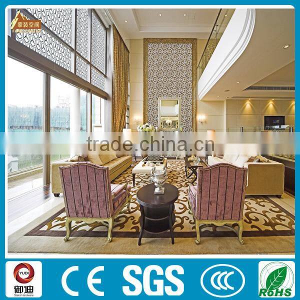 Hot sale laser cut soundproof room divider for commercial decoration