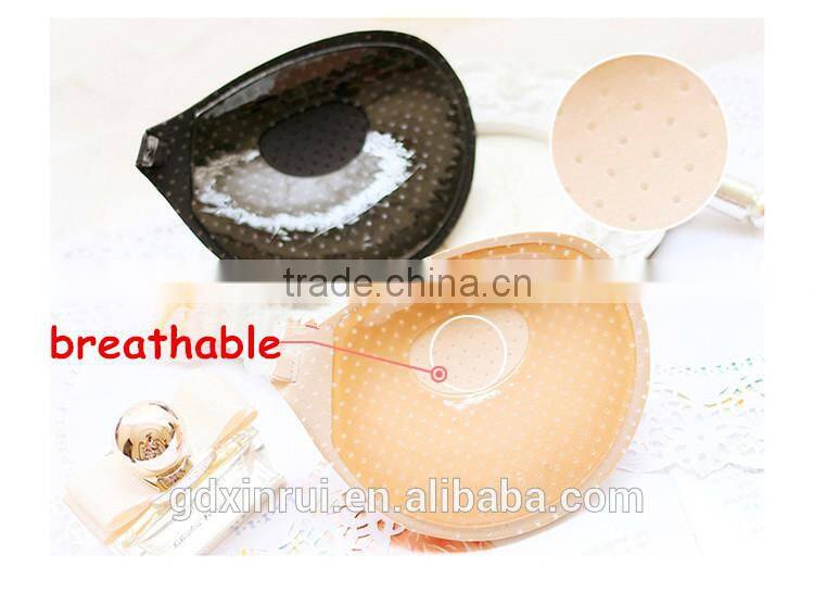 Double push up breast sexy ladies invisible strapless fashion bra