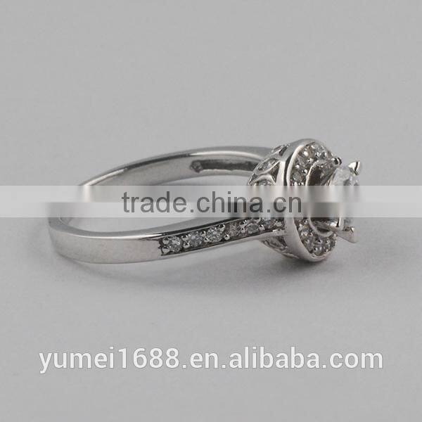 2016 Fashionable China Factory Price 925 Sterling Silver Ring