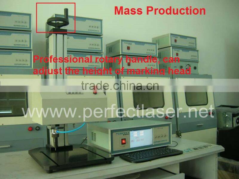 China Portable Automatic nameplate / sign / serial number / vin number / plate / stainless / dot peen marking machine for sale