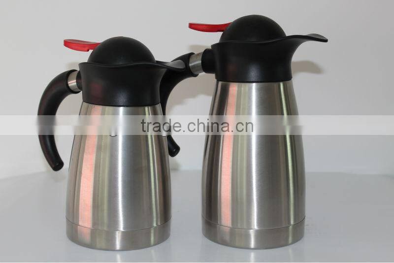 best 2000ml Double wall Stainless steel vacuum coffee tea pot thermos bottle