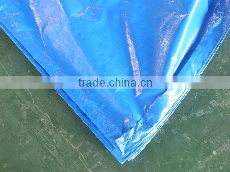 CHINA TEAR RESISTANT WATERPROOF TARPAULIN TARPS LENO WOVEN FABRIC HIGH TENSIBLE MAKE-TO-ORDER STRIPED HEM PP ROPE RAINPROOF