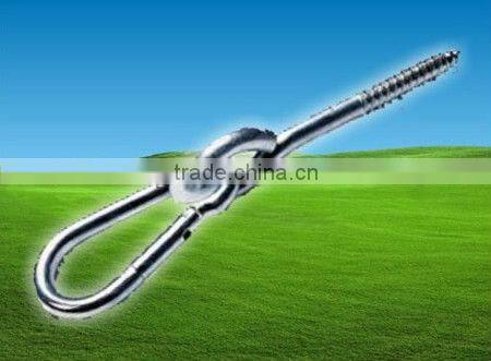 Swing bracket timber thread