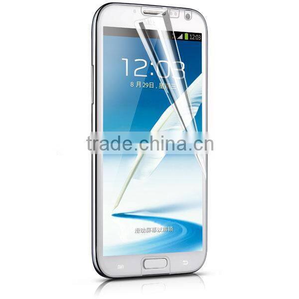 Screen Protector For Samsung Note 2 N7100 N7105 , Factory Supply 3PCS Clear Screen Protector