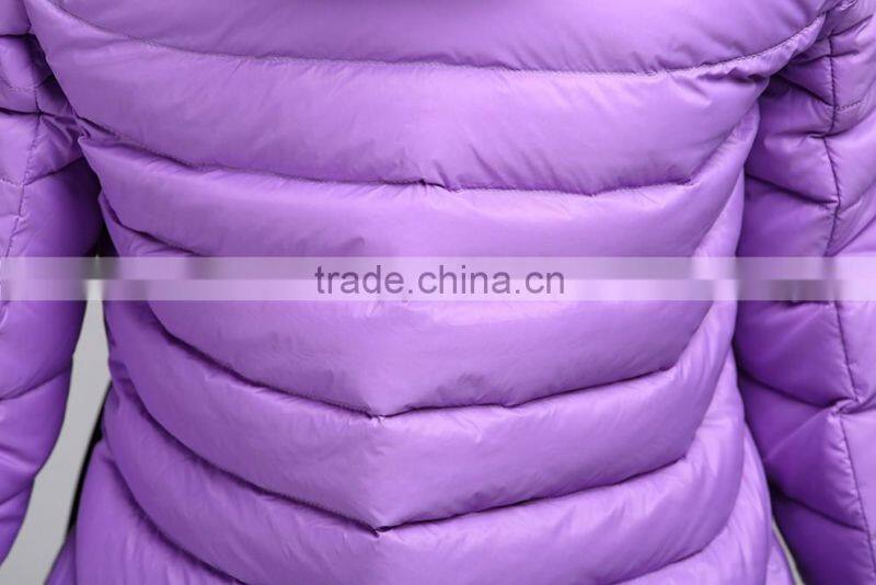 Winter outwear sports women's down jacket