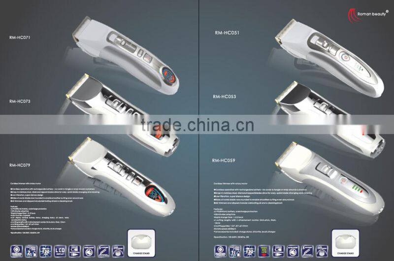 Electric hair clipper,hair trimmer, rechargeable hair clipper