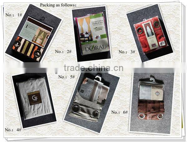 100% polyester curtain jacquard fabric