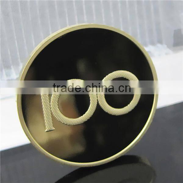 Coin Blanks for Game / Pure Brass Metal Coin / Embossed Number Token Coin