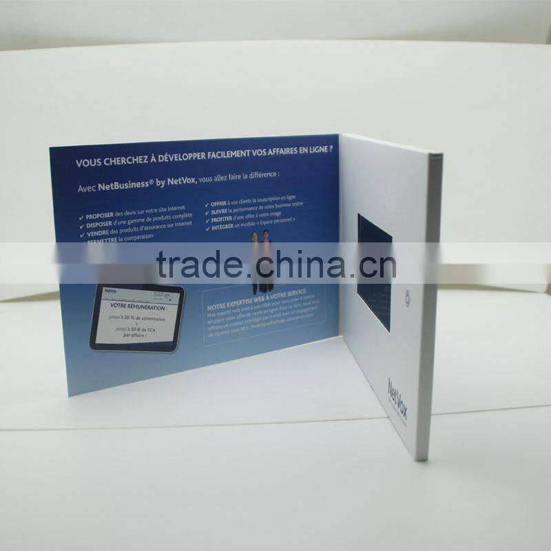 3 inch digital video greeting cards,point of sale video player,wedding invitation card