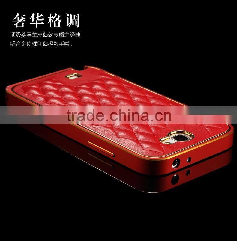 Hand-made Lingge case for samsung n7100 made in china