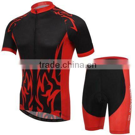 hot sale comfortable short sleeve breathable cycling jersey for summer