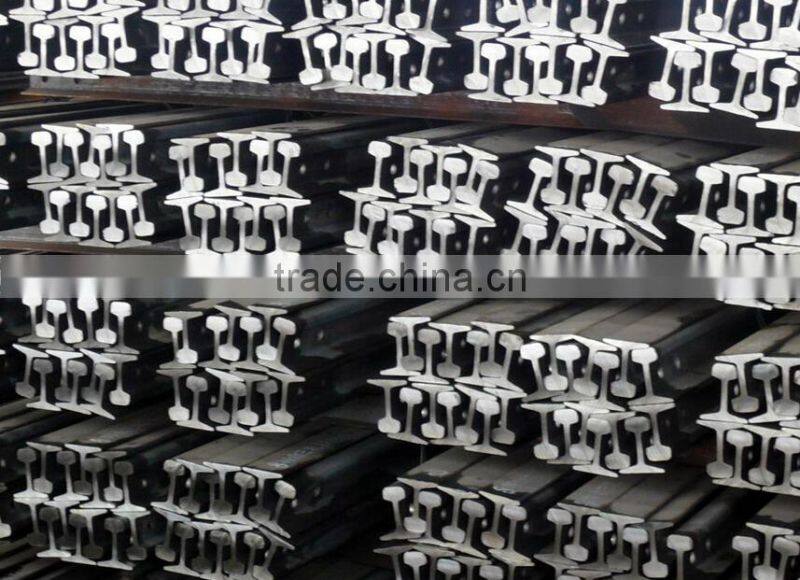 Cheapest perforated 55Q,50Q,Q235 30 Kg/m light steel railway