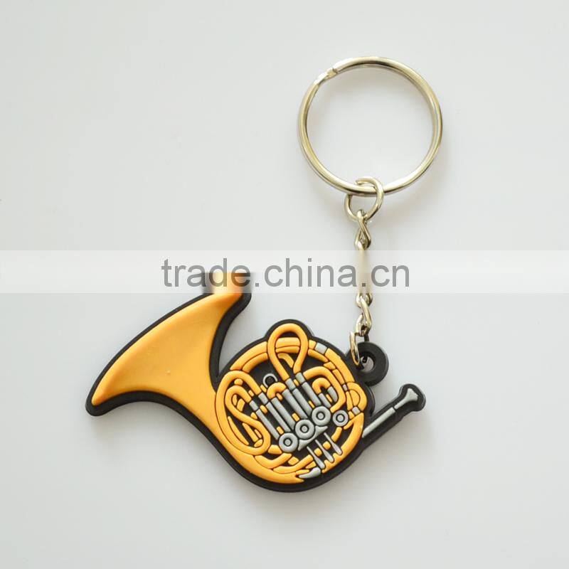 2015 Music China Shanghai High end quality and competitive price customized silicone keychain